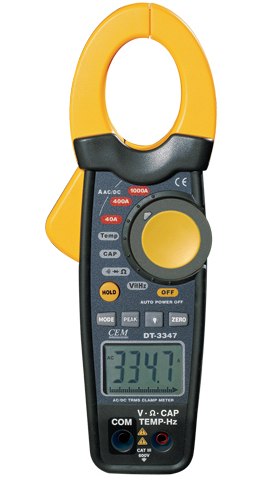 DT-3347 1000A 交直流真有效值钳型表 
