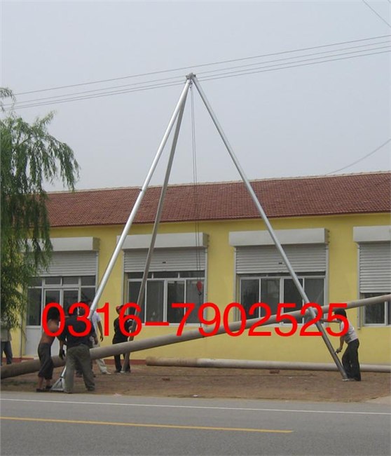 供应拉闸限电￥铝合金立杆机加快电力建设￥