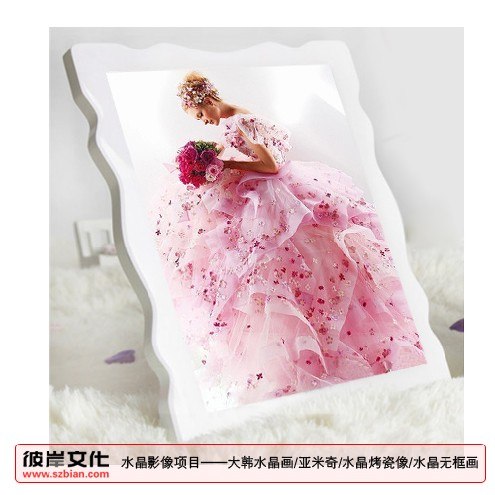 供应彼岸文化水晶烤瓷画