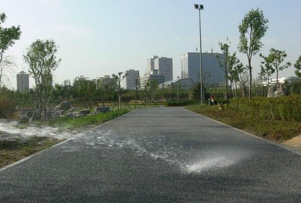 供应露骨料透水混凝土