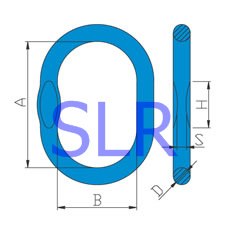 供应SLR-095 兰姆强力环 焊接 山东神力 索具 王恒赞 锻造件 吊环 链条