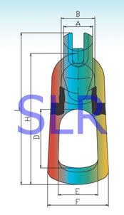 供应SLR-101 万能吊环 山东神力 索具 王恒赞 锻造件 吊环 链条