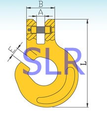 供应SLR-102 G80羊角森林钩 索具 王恒赞 锻造件 吊环 链条