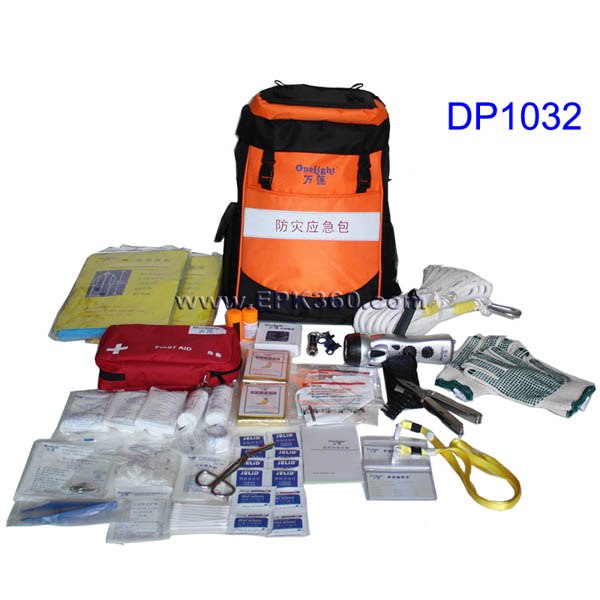 供应万莲防灾应急包加强型两人装DP1032