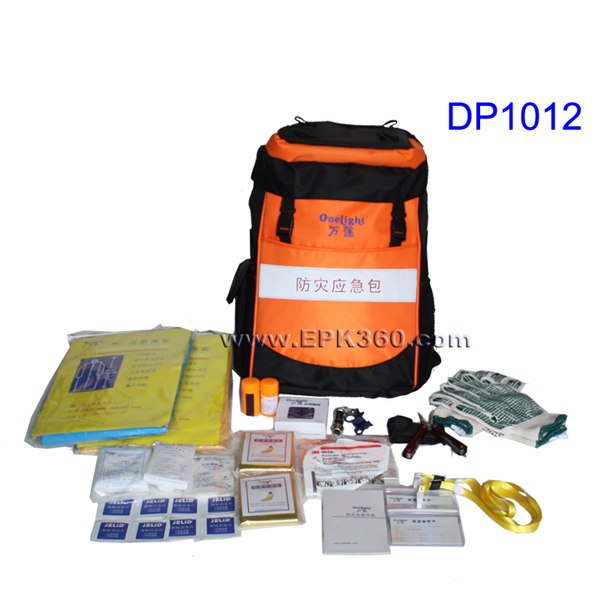 供应万莲防灾应急包基本型两人装DP1012