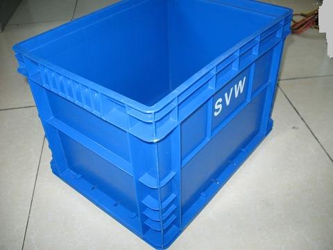 供应武汉汽车塑料周转箱SVW物流箱