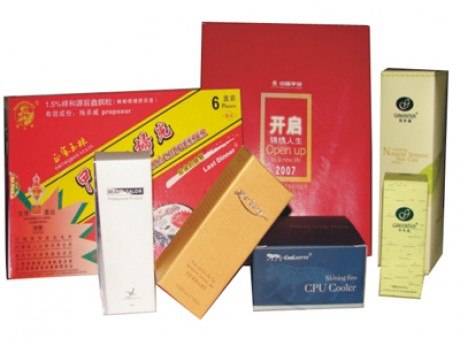供应优质纸质包装盒样品
