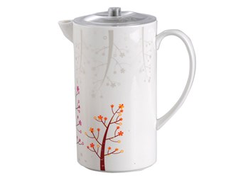 供应顺祥威尼斯健康陶瓷水具1L（森林花开）