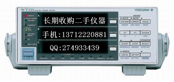 WT210二手回收WT210数字功率表WT210