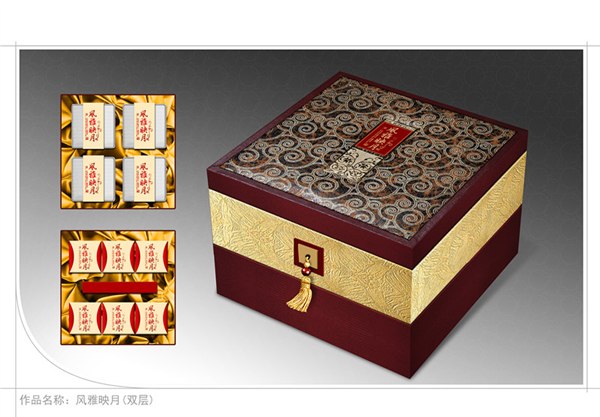 供应杭州包装厂家定制月饼礼盒包装 月饼礼盒