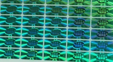 供应全息光刻点阵镭射标 全息光刻防伪贴纸 全息光刻镭射标