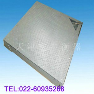 供应辽宁八吨防爆地磅秤，宁波八吨1X1m微型地磅