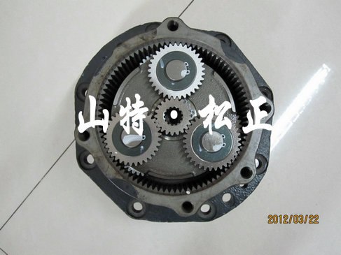 供应小松挖掘机配件pc56-7回转减速机 回转马达 终传动 济宁山特松正