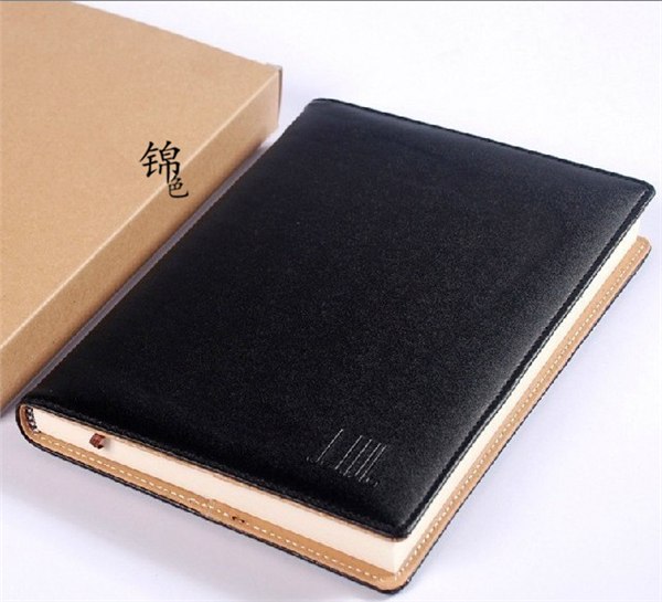 供应仿皮工作手册定制T厂家定做皮革工作本