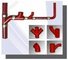 供应供应重庆楼房排水柔性铸铁管-W型卡箍式排水管道