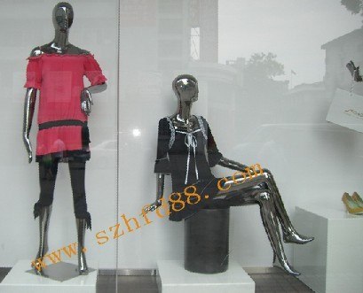 供应电镀模特，展示模特，服装模特儿