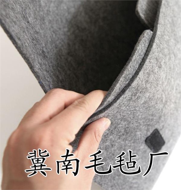 天津斜挎毛毡包经销商 斜挎毛毡包厂家到冀南毛毡厂