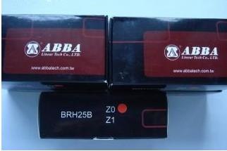 低阻力高寿命BCN25B滑块/ABBA滑块导轨尺寸分析表