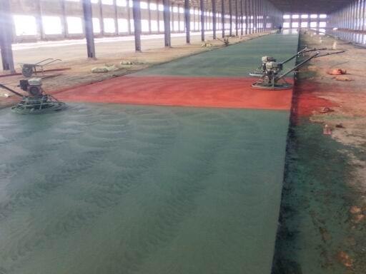潍坊青州金刚砂耐磨地坪材料施工时注意的事项