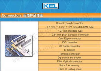 现货KEL 连接器36针控制柜上用
