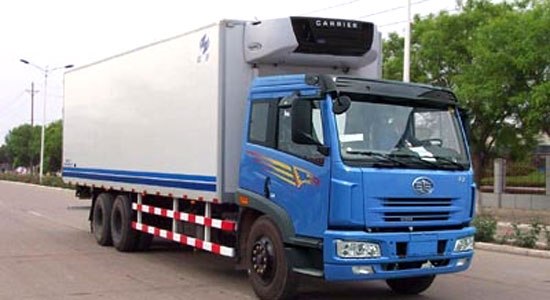 供应解放后双桥冷藏车
