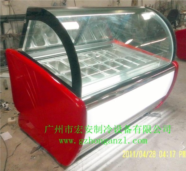 冰淇淋展示柜价格新年大特惠【宏安】冰淇淋展示柜厂家最专业