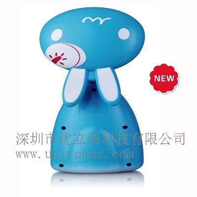 超可爱卖萌优立盾LED兔子护眼台灯让让生活更加温馨