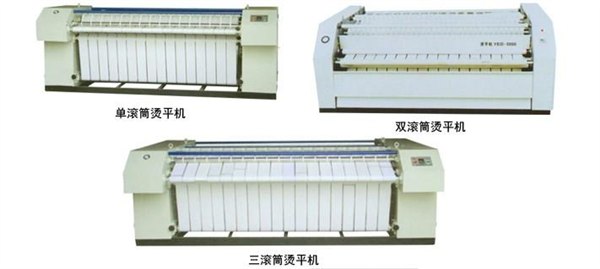 自动烫平机电加热及蒸汽加热两种机型适用于床单、被套、台布、