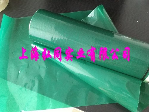 供应深绿色PE离型膜隔离膜硅油膜