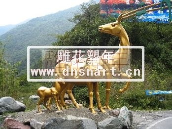 成都景观雕塑制作 成都金属雕塑加工 成都雕花塑年