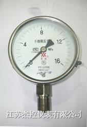 供应江苏杰控JK系列不锈钢压力表热卖