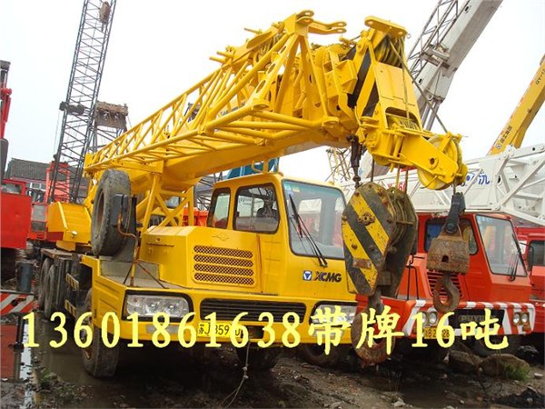 松原市转让＜二手16吨带牌吊机?全驾25吨吊车?旧吊车市场＞