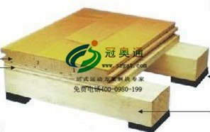冠奥通教你日常简单维护运动木地板