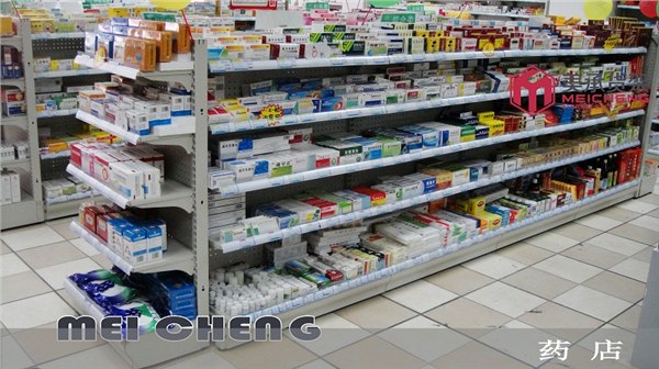 供应连锁药店货架，中联药店货架，华联药店货架