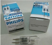 供应飞利浦PHILIPS G4 12V20W低电压卤素灯泡 水晶灯射灯灯珠 