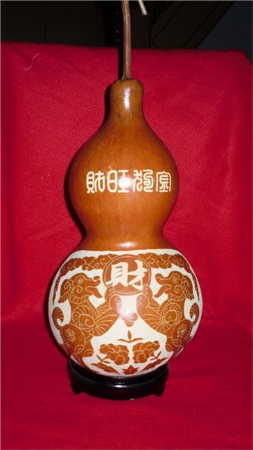 聊城最好天然葫芦直销 吉祥桃木品 镇宅驱邪葫芦灯