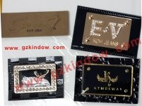 金度服装皮标印刷厂 皮牌商标,软胶商标,pvc商标,真皮商标