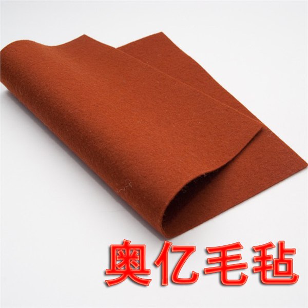 彩色毛毡价格列表 河北奥亿可加工订做