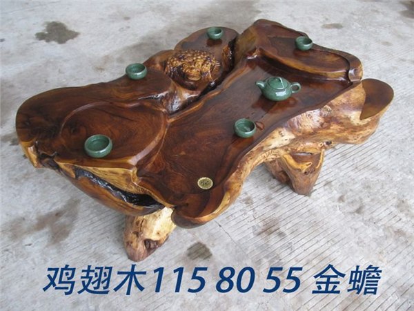 供应鸡翅木根雕茶几整体根雕茶桌实木红木泡茶台仿古茶桌茶海特价