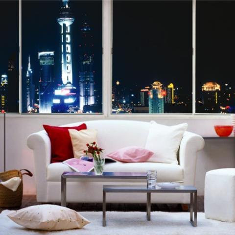 NV25夜景隔热膜 3M隔热膜 建筑隔热膜 深圳隔热膜