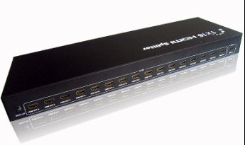 供应1x16HDMI分配器HDMI1进16出盖亚威视