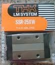 日本THK原装进口导轨滑块大全|SSR15XW