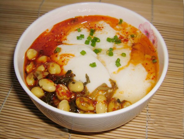 石家庄石老磨小吃培训----蒸碗豆腐脑