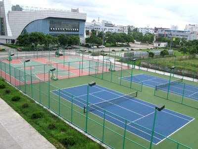 供应镇江塑胶篮球场塑胶网球场施工厂家