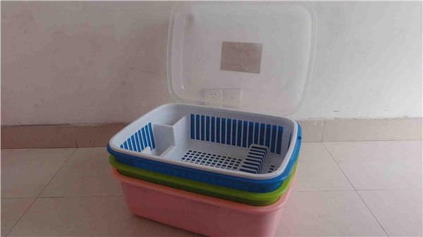 翻盖式厨房用品滴水碗盘  塑料