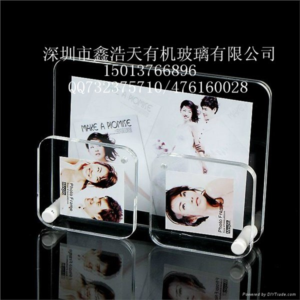 供应亚克力相框透明相框水晶相框相架