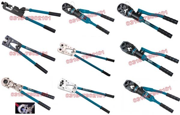 供应整体式压接钳导线液压机电缆液压机压接钳紧线器