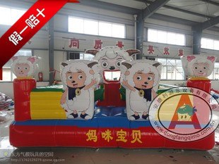 供应小型充气跳床 家用充气玩具 充气蹦蹦床厂家 妈咪宝贝 儿童城堡