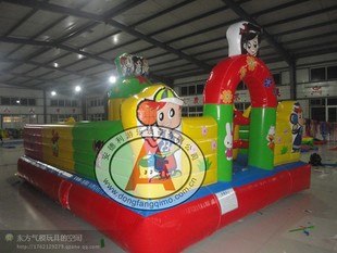 供应小鱼之家 小型充气蹦床 精品充气玩具 户外儿童充气城堡 公园广场