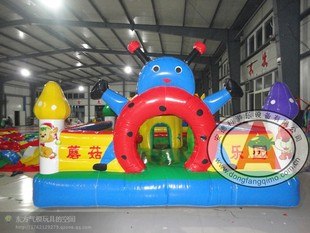 供应充气跳跳床 精品充气玩具 欢乐园 国内大型充气玩具厂家 蘑菇乐园